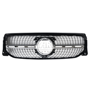 HAOSHENG Plastic Diamond Style Add-on Front Grill Benz GLB X247 2020+