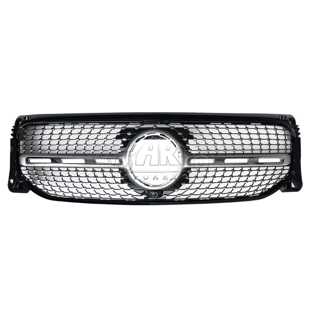 HAOSHENG Plastic Diamond Style Add-on Front Grill Benz GLB X247 2020+