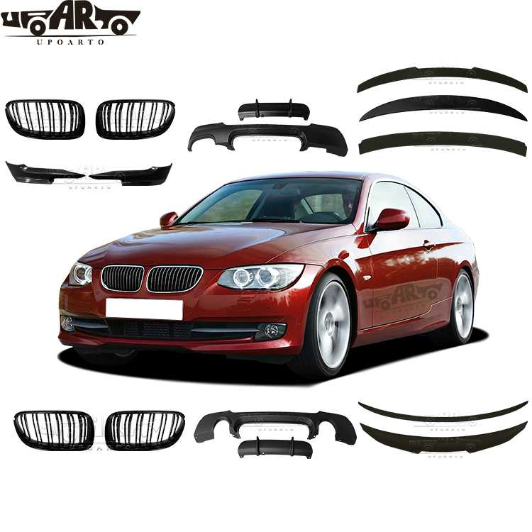 P Style ABS Rear Tail Spoiler BMW E92 Coupe 3 Series 2006-2010