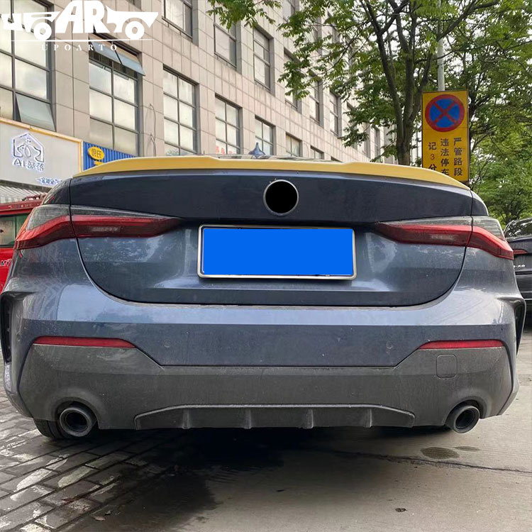 HAOSHENG ABS M4 Style Add-on Rear Tail Spoiler BMW G22 Coupe 4 Series 2021