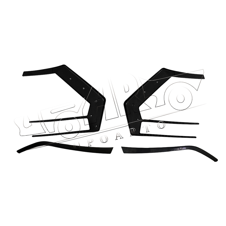 VW Golf 7.5 R-Line Plastic Rear Tail Light Lamp Cover Trim Frame