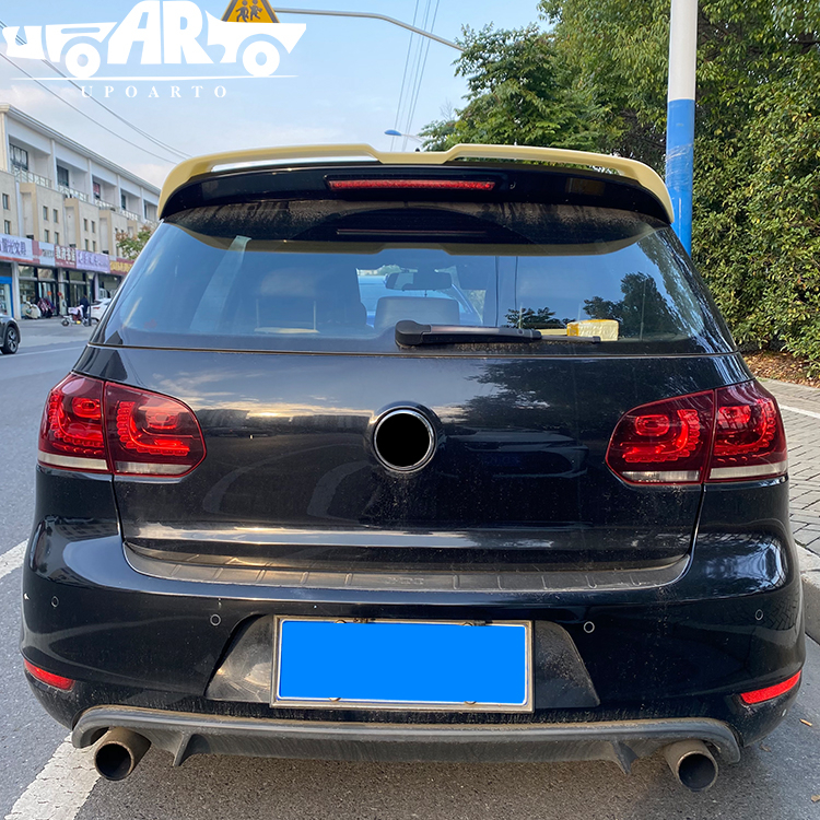 HAOSHENG ABS Oettinger Style Add-on Rear Roof Wing VW Golf 6 GTI 2008-2013