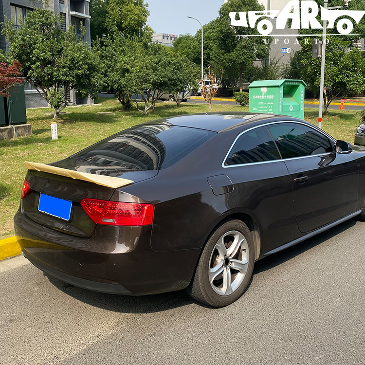 2007-2013 Audi A5 B8 8T Coupe R Style Rear Trunk Spoiler ABS