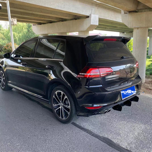 VW Golf 7 R-Line Overseas Version Plastic Rear Bumper Blade Diffuser