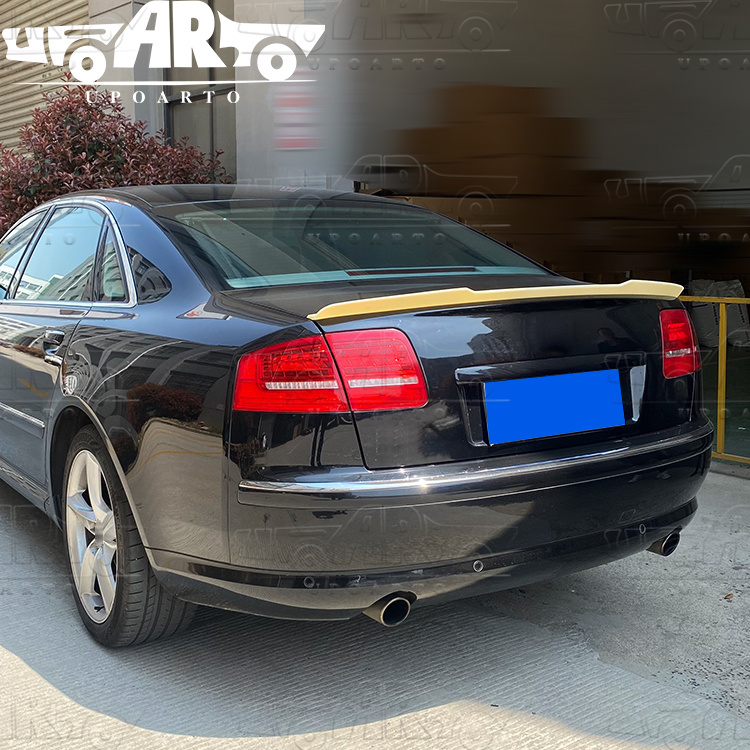 2005-2009 Audi A8 D3 Rear Trunk Spoiler ABS