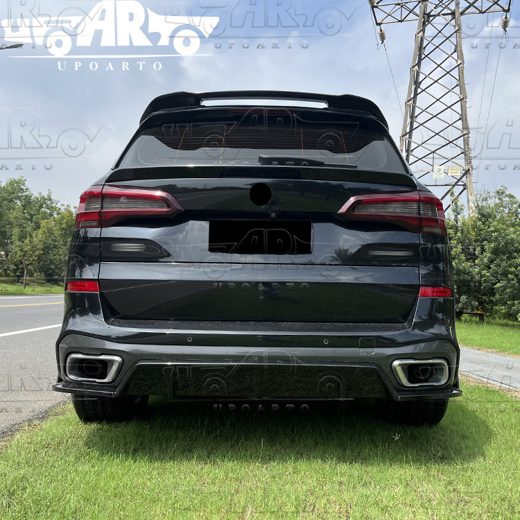 2019+ BMW X5 G05 Rear Bumper Fender And Rear Side Splitter Plastic