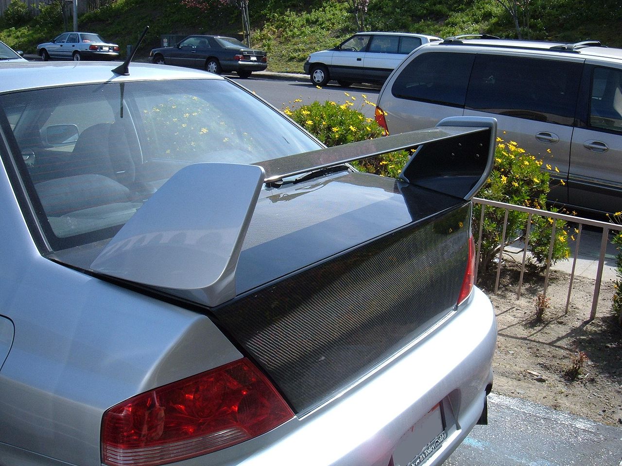 carbon fiber spoiler