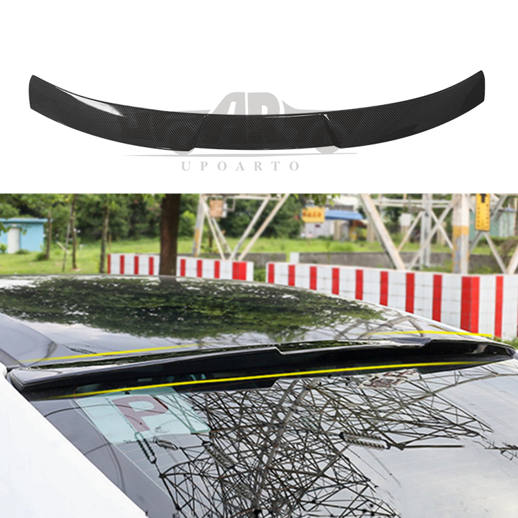 HAOSHENG ABS Carbon Fiber RS Style Add-on Rear Window Spoiler Honda Civic 9Th Gen 2012-2015