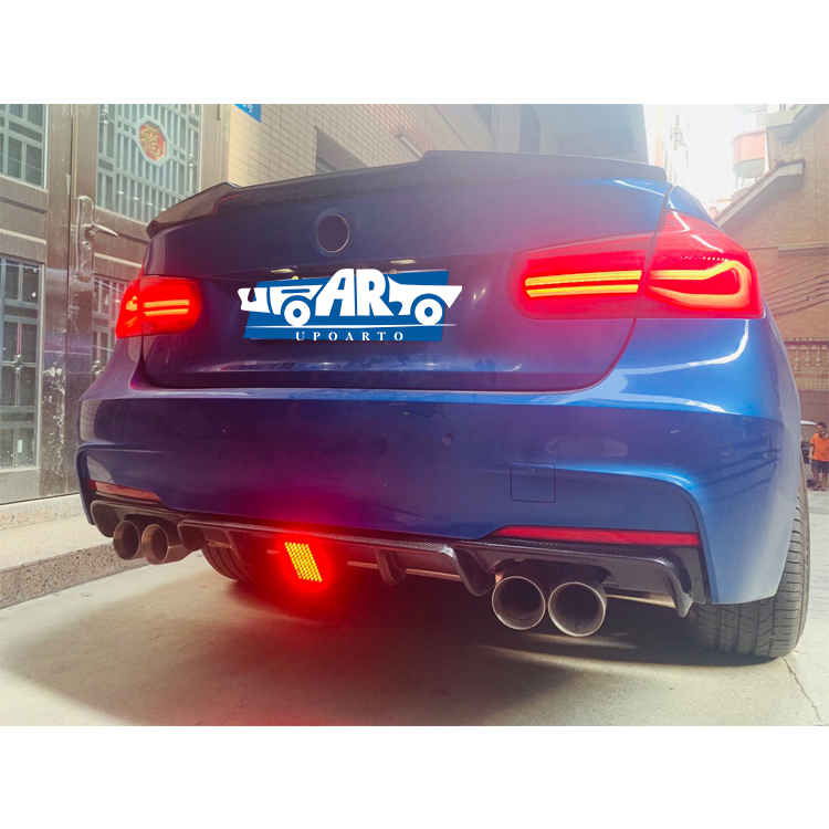 2012-2018 BMW 3 Series F30 F35 Rear Lip Diffuser Plastic