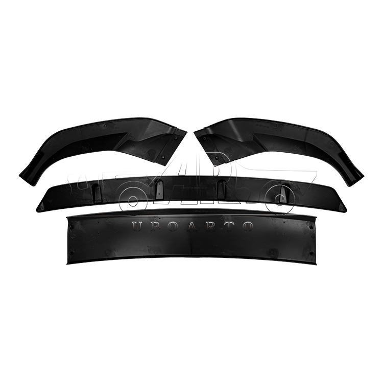 Audi Q5 SQ5 S-Line 4 Parts Plastic Front Lip 2020-2024