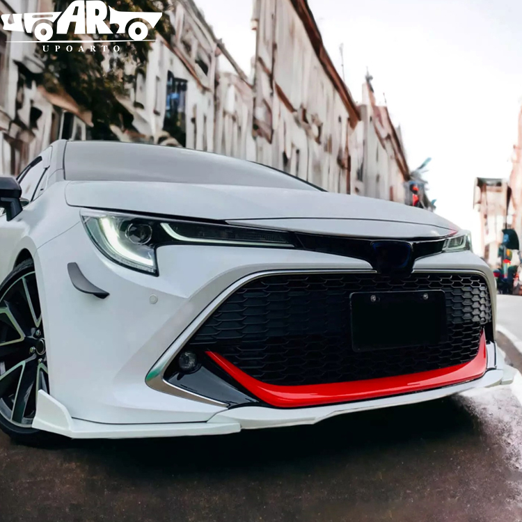 Toyota Corolla Auris Hatchback ABS 3 Parts Front Lip 2019-2021