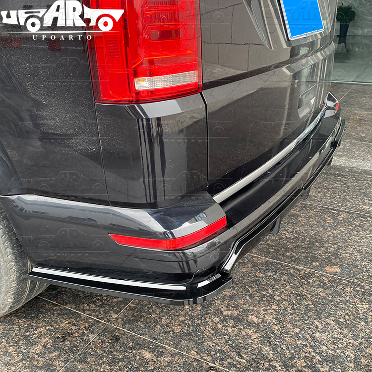 VW Transporter Multivan T6 Plastic Rear Side Splitter 2015+