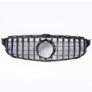 Benz C Class W205 GTR Style Front Grille Without Camera Hole 2019-2021