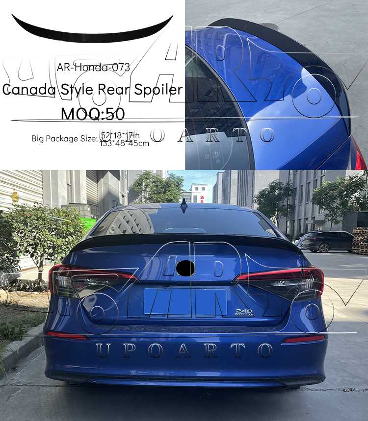 11th Gen Civic Rear Spoiler 11th Gen Civic Rear Spoiler