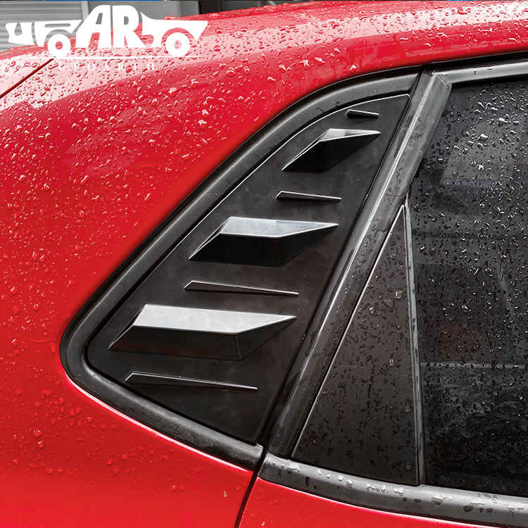 VW Polo Plastic Rear Side Window Louver Cover Trim 2011-2018