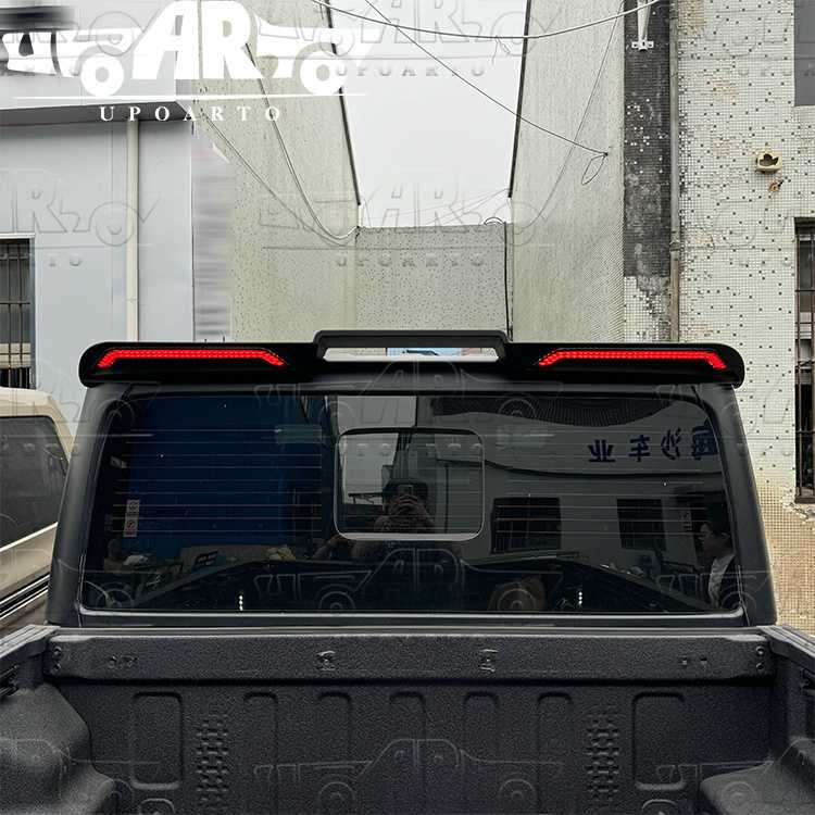 Jeep Gladiator JT ABS Rear Top Spoiler With Lamp 2020+