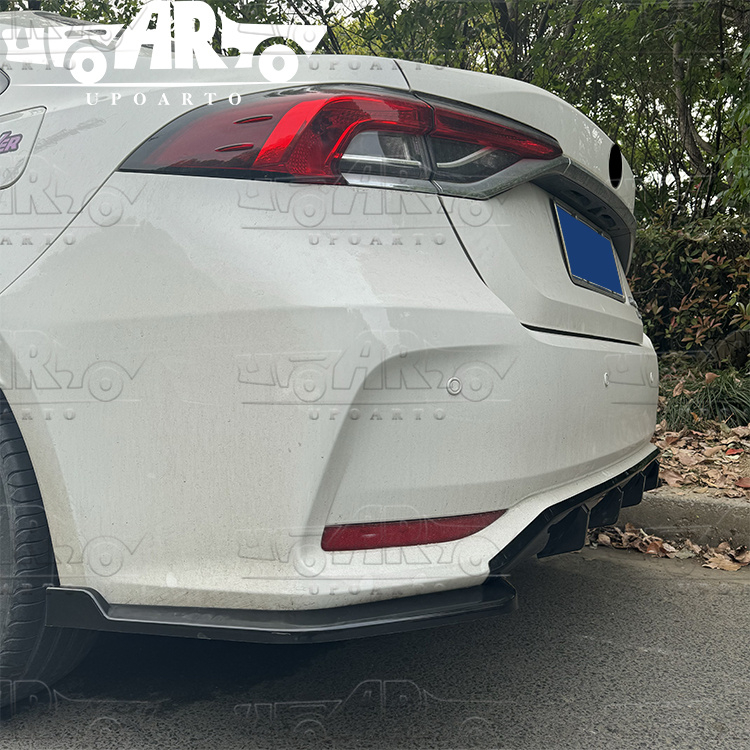Toyota Corolla Sedan Plastic Rear Lip Diffuser 2019-2023
