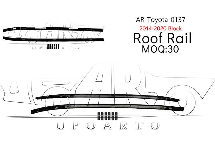 14-20 rav4 roof rails