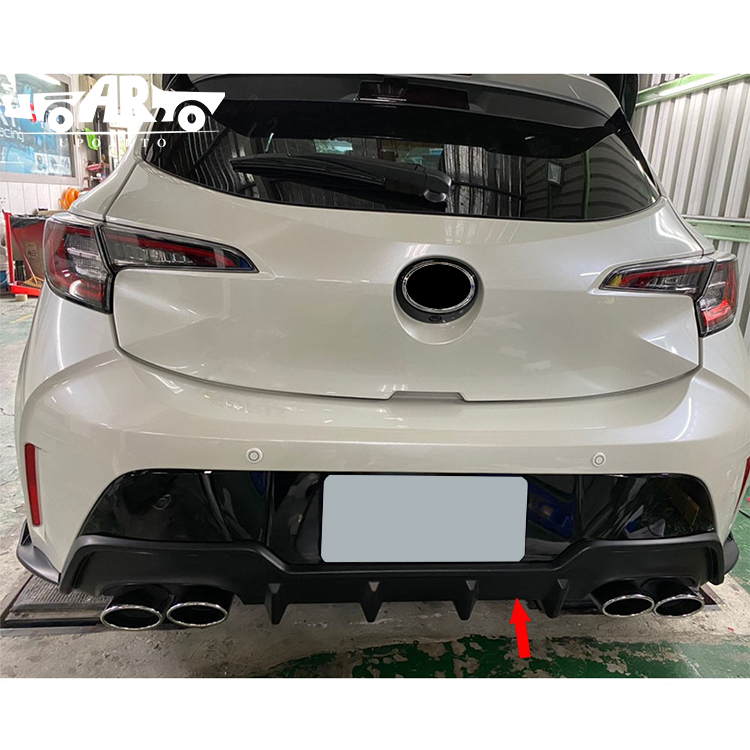 19-21 Corolla Hatchback Rear Bumper Diffuser 19-21 Corolla Hatchback Rear Bumper Diffuser