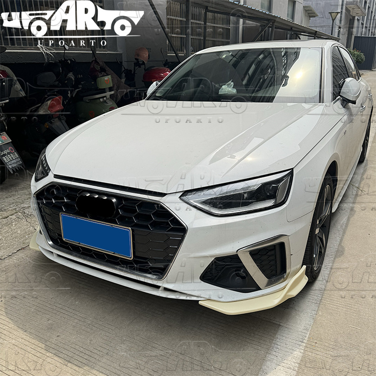 Audi A4 S-Line B9 Facelift Plastic Front Wrap Angle 2020-2025