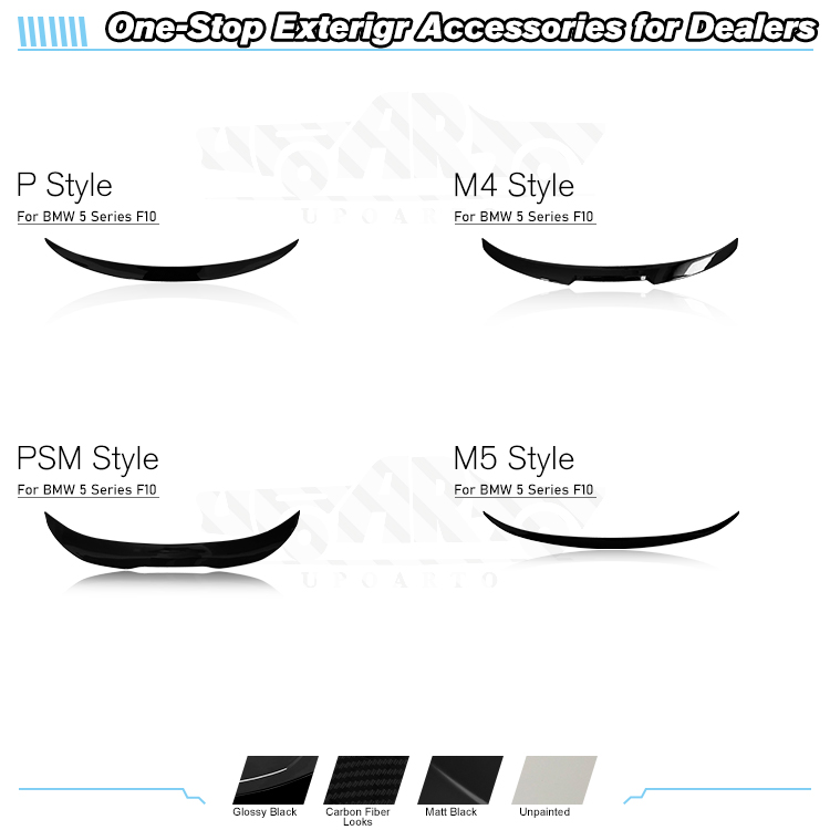 F10 Rear Spoiler F10 Rear Spoiler