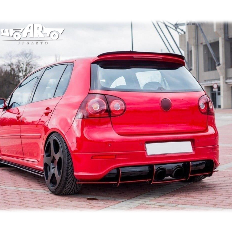 VW Golf 5 R32 Rear Blade Diffuser Plastic 2005-2009