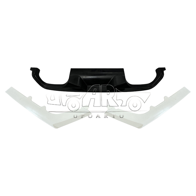 AK Style Plastic Rear Lip With Rear Side Splitter BMW M3 F80 M4 F82 2014-2020