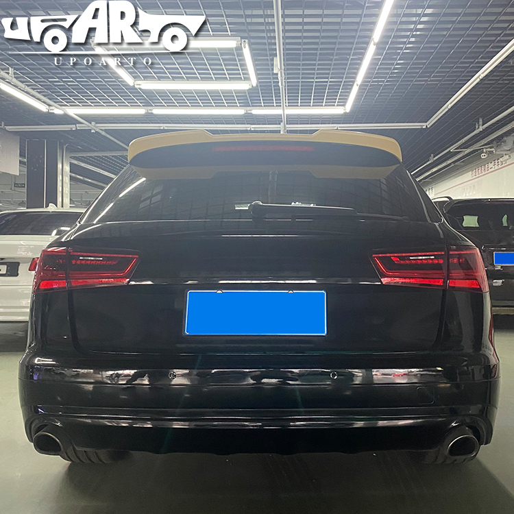 HAOSHENG ABS Add-on Rear Top Roof Spoiler Audi A6 C7 Avant 2011-2018