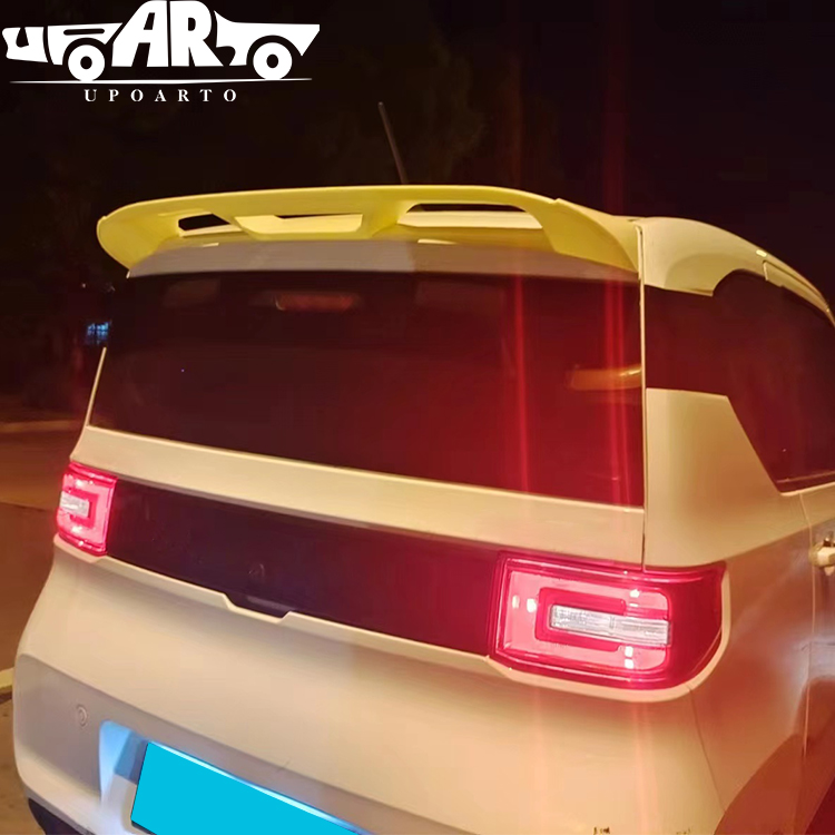 HAOSHERNG ABS GB Style Add-on Rear Spoiler Wuling Hongguang Mini EV Electric 2020-2022