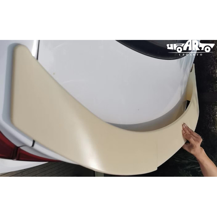 HAOSHENG ABS With Led Lamp Clamps Style Add-on Rear Spoiler Hyundai Elantra Lingdong 2017-2018