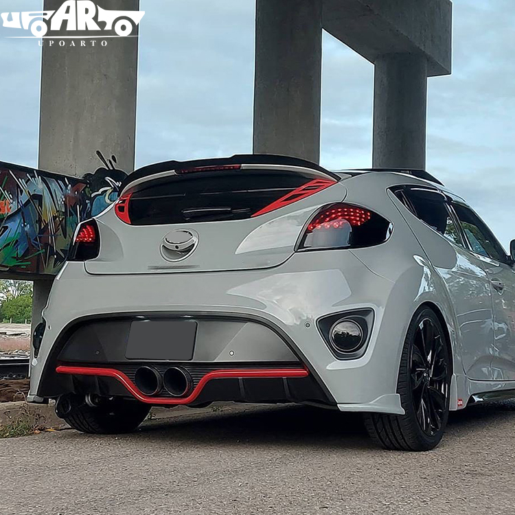 Hyundai Veloster Turbo ABS Rear Roof Spoiler 2012-2018