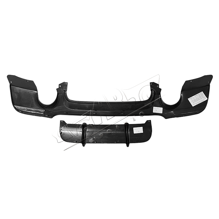 BMW 3 Series E92 P Style Rear Lip Plastic 2007-2013
