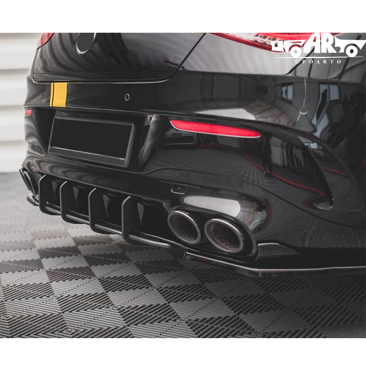 Mercedes Benz CLA W118 Rear Bumper Diffuser 2019+