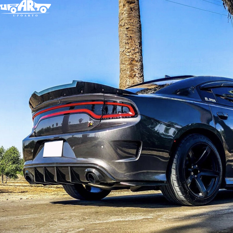 15-23 charger venom v2 wickerbill style car spoiler 15-23 charger venom v2 wickerbill style car spoiler
