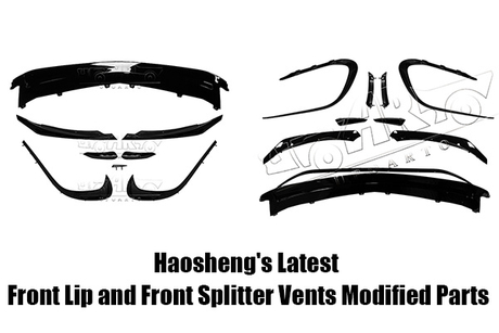 front lip & front splitter vents modified parts.jpg