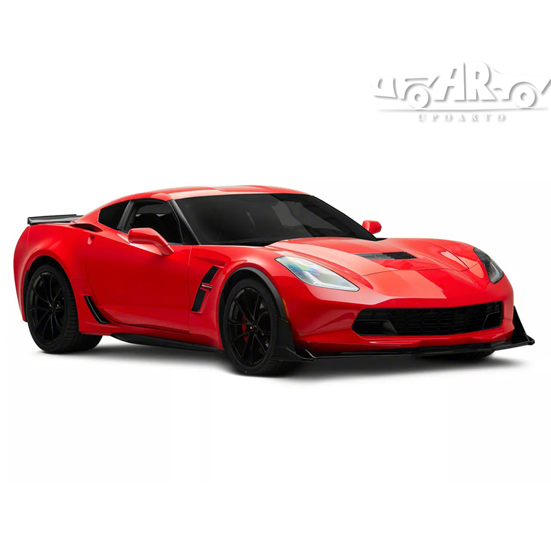 Chevrolet Corvette C7 Plastic 5PCS Front Bumper Lip 2014-2019