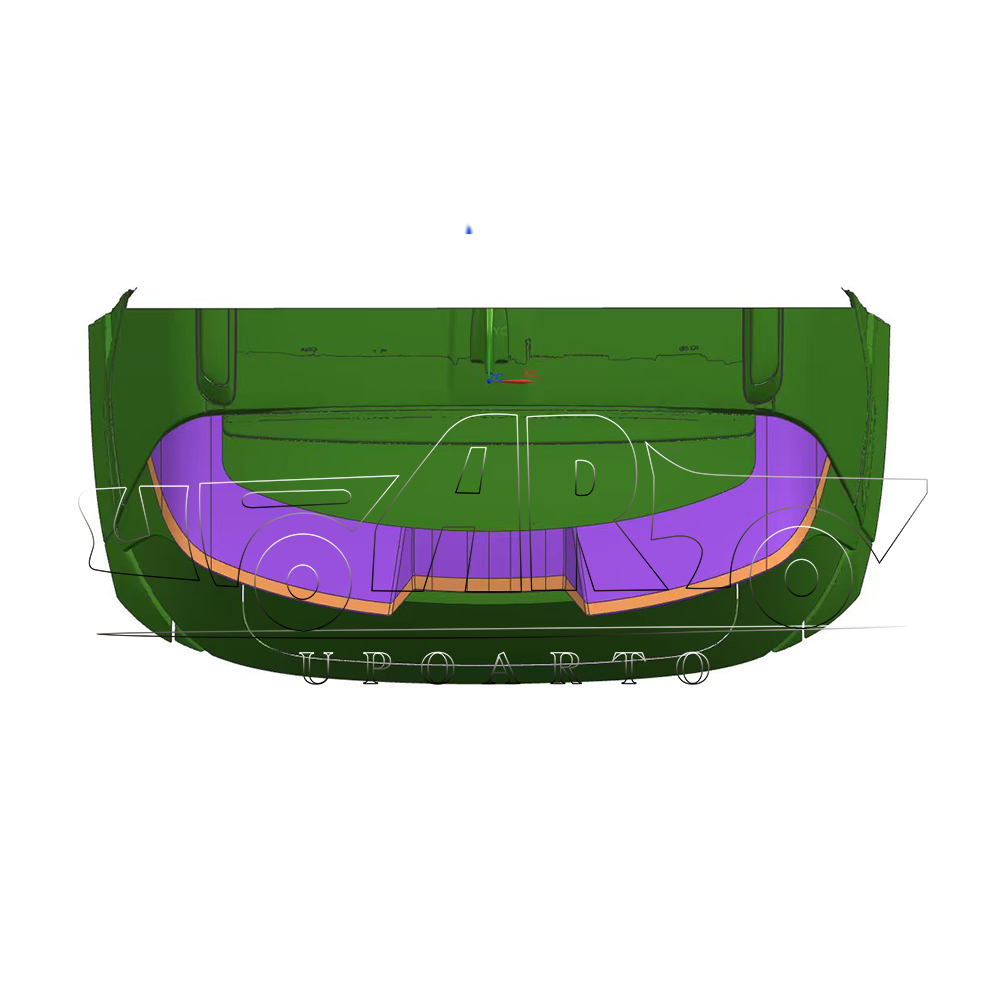 Tata Nexon EV Second Facelift ABS Rear Spoiler 2023+