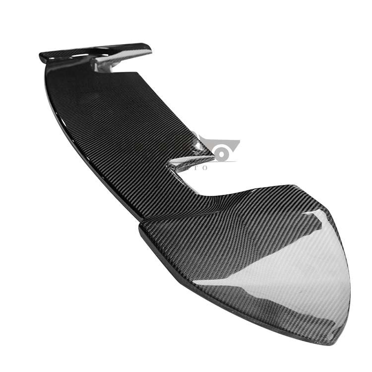 RS ABS Plastic With Lamp Rear Top Spoiler Honda Fit Jazz 2014