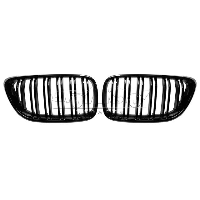 BMW 2 Series F22 Coupe Plastic Glossy Black Front Grill 2014-2021