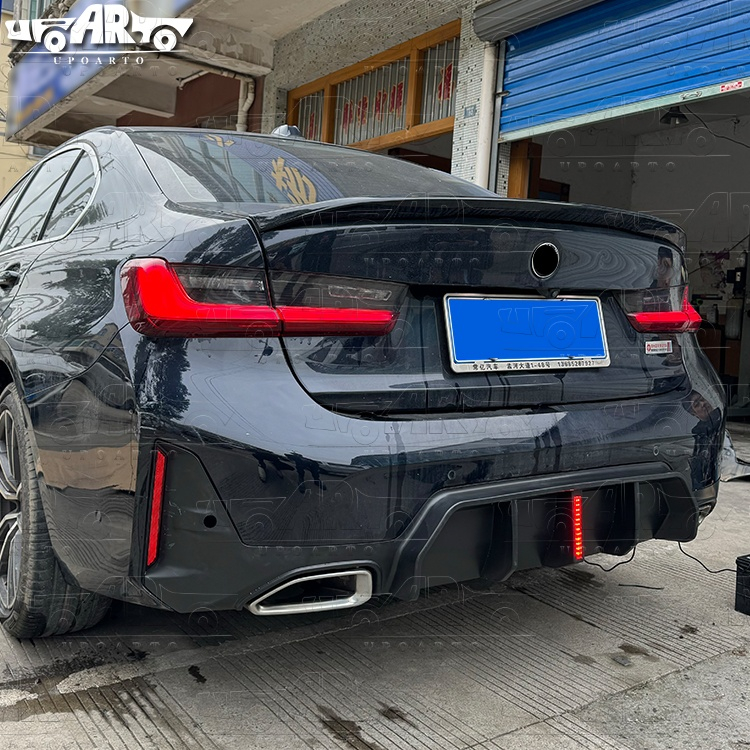 BMW 3 Series G20 Plastic With Lamp Rear Lip 2023+