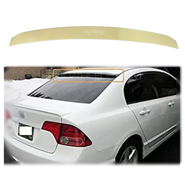 2006-2011 Honda Civic 8th Roof Spoiler ABS