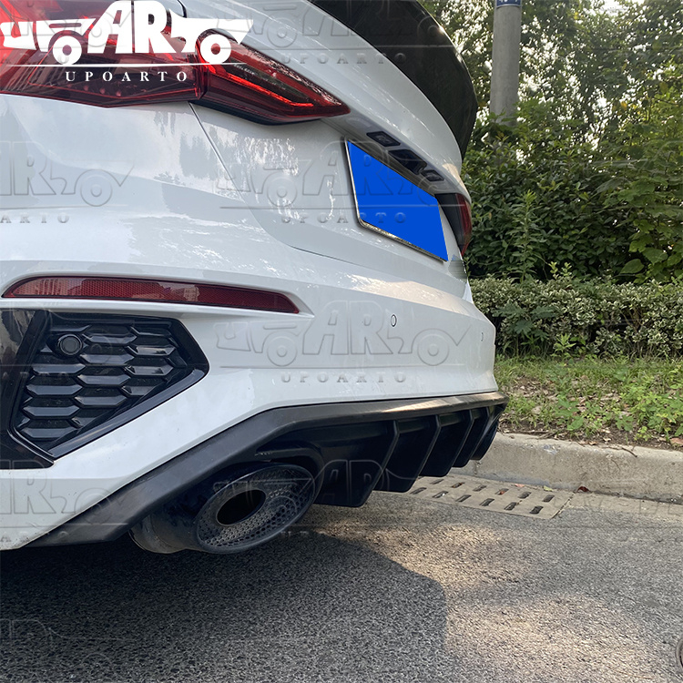 HAOSHENG Plastic Add-on Rear Lip Audi A3 S3 8Y Sedan 2021