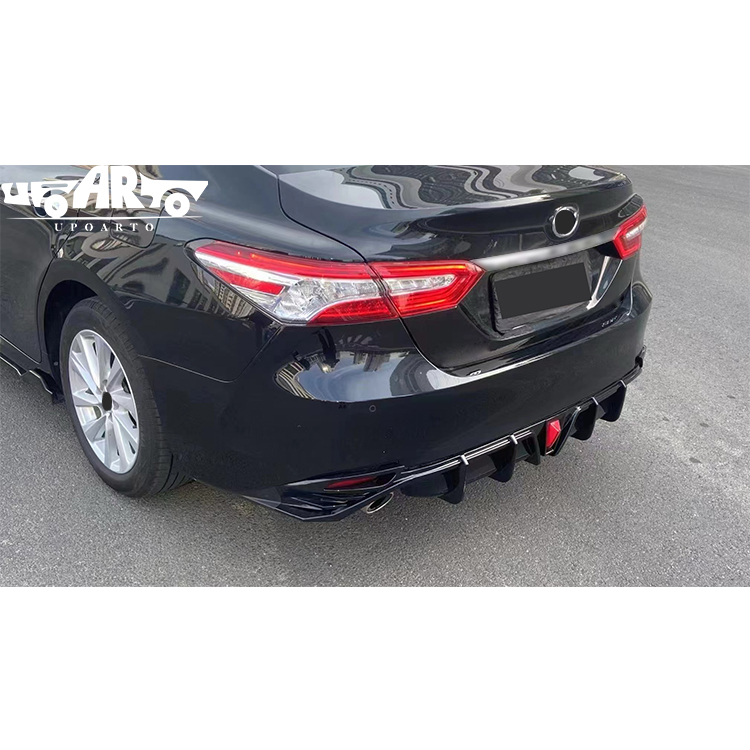 HAOSHENG Toyota Camry Style 2 Rear Bumper Lip With Lamp 2018-2023
