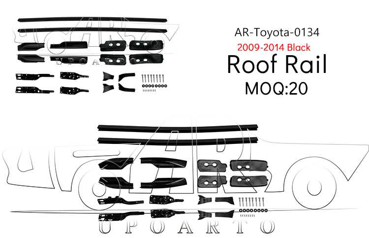 09-14 rav4 roof rail