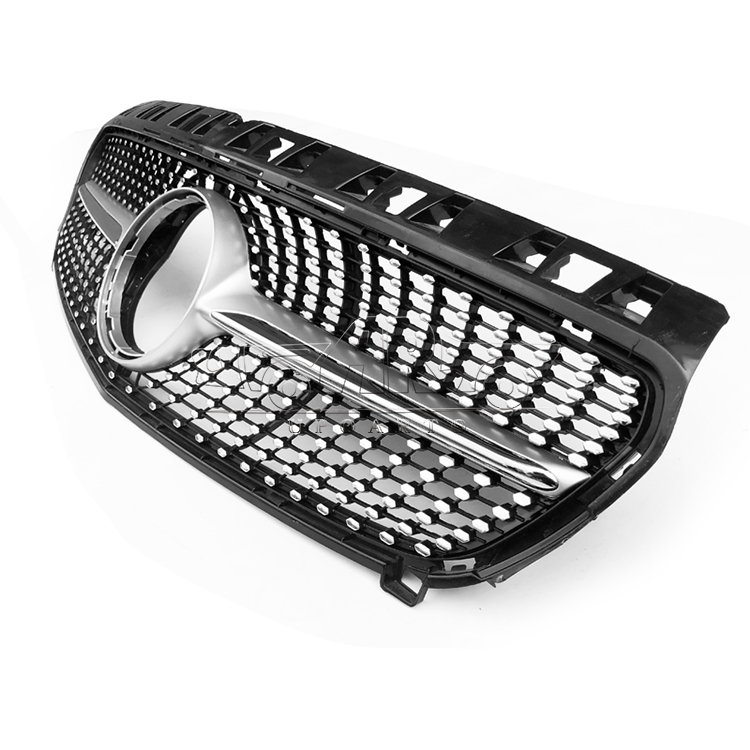 13-15 Benz W176 Diamond Front Grille 13-15 Benz W176 Diamond Front Grille