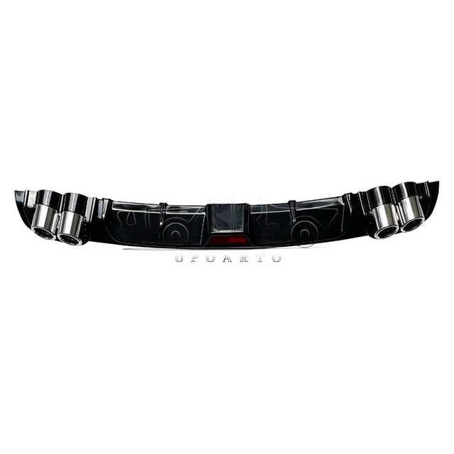 Style 1 Universal Rear Bumper Lip With Lamp