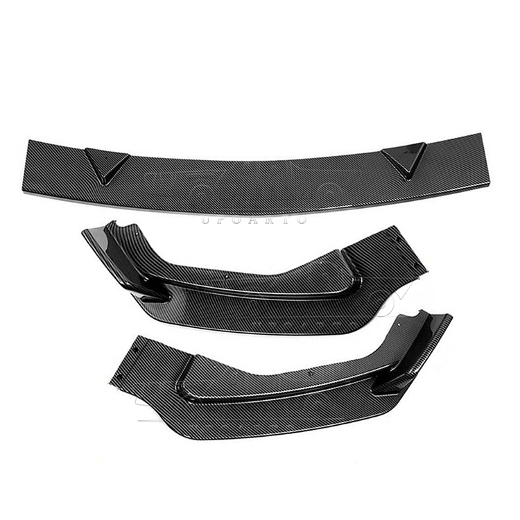Infiniti Q50 Standard Car 3 Parts Front Lip Splitter 2014-2017