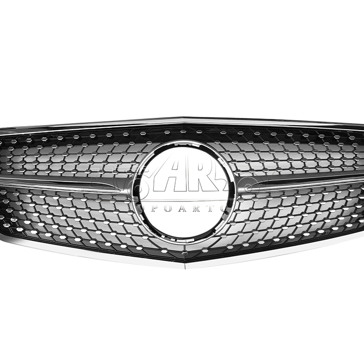 Benz E Class W212 Diamond Style Plastic Front Grille 2009-2013