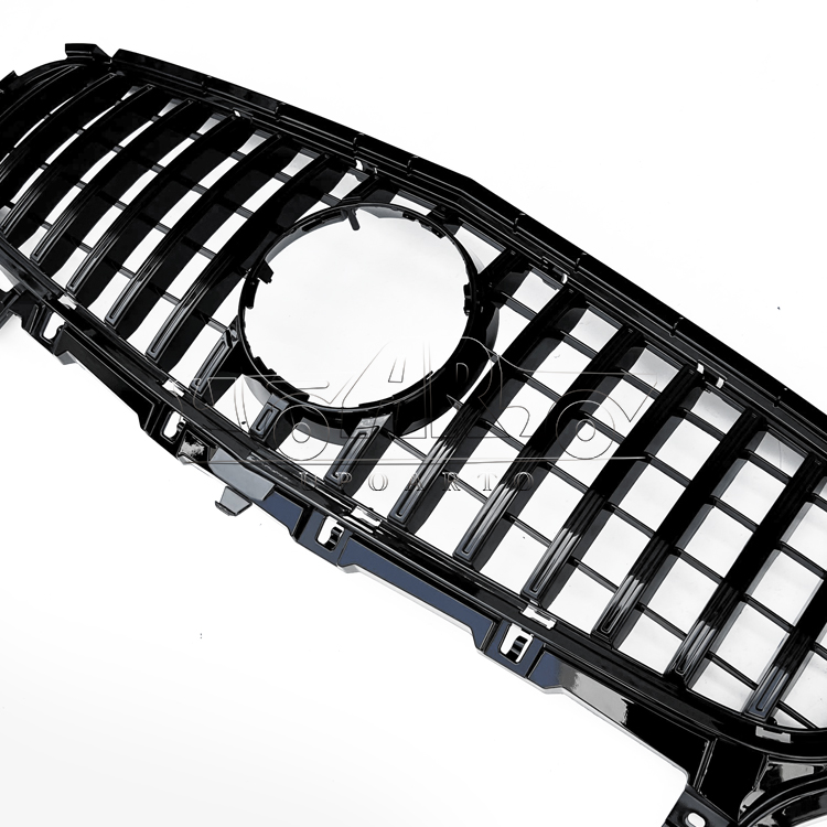 HAOSHENG Plastic GTR Style Add-on Grille Benz AMG GT 2-Door 2015-2017