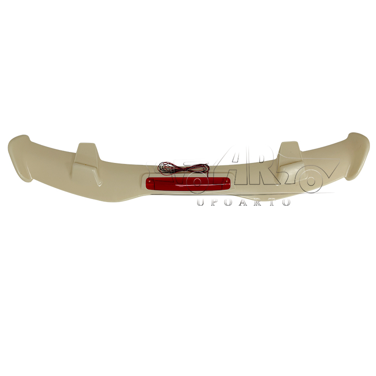 Hatchback 1 Generation Universal Infinite Style ABS With Lamp Rear Roof Spoiler